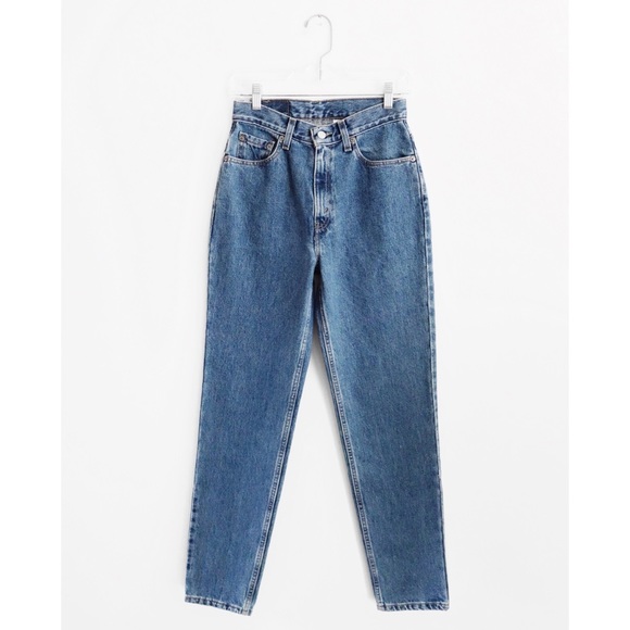 Vtg 90s Levi's 512 Blue High Rise Jeans fit 27 NWT - Picture 1 of 8